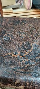 Rénovation chaises de SàM en cuir